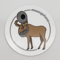 Moosaphone Sticker
