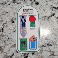 Marching Band Magnetic Book Clips