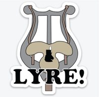 LYRE! - Die-cut Sticker