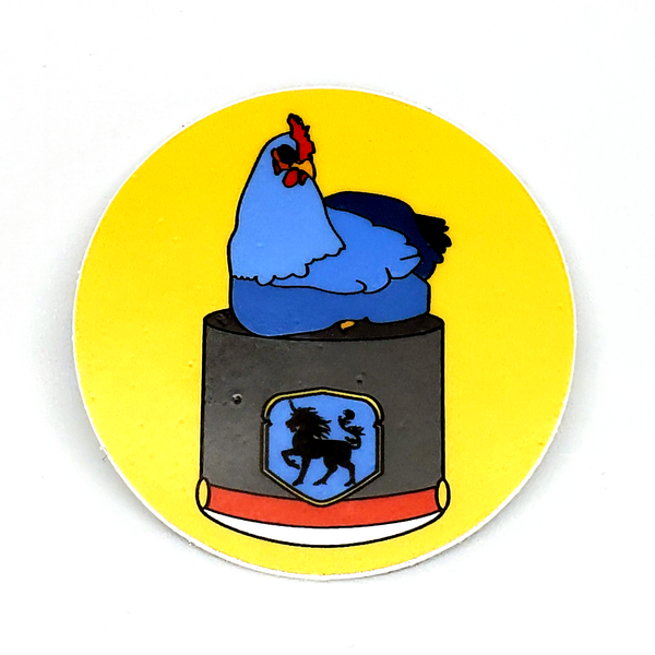 Chickens - Round Sticker