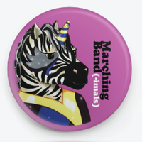 Zebra Button - Color Guard